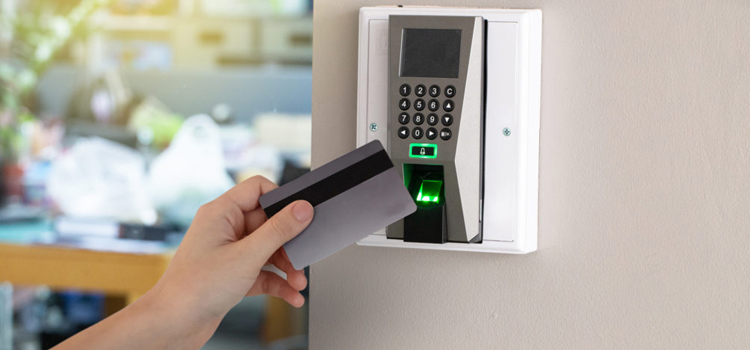 key card entry system Corning
